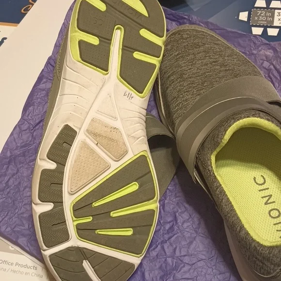 Vionic Grey Ladies Tennis Shoes - Picture 5 of 6